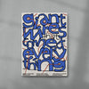 Wires contemporary wall art print by Jorge Santos - sold by DROOL