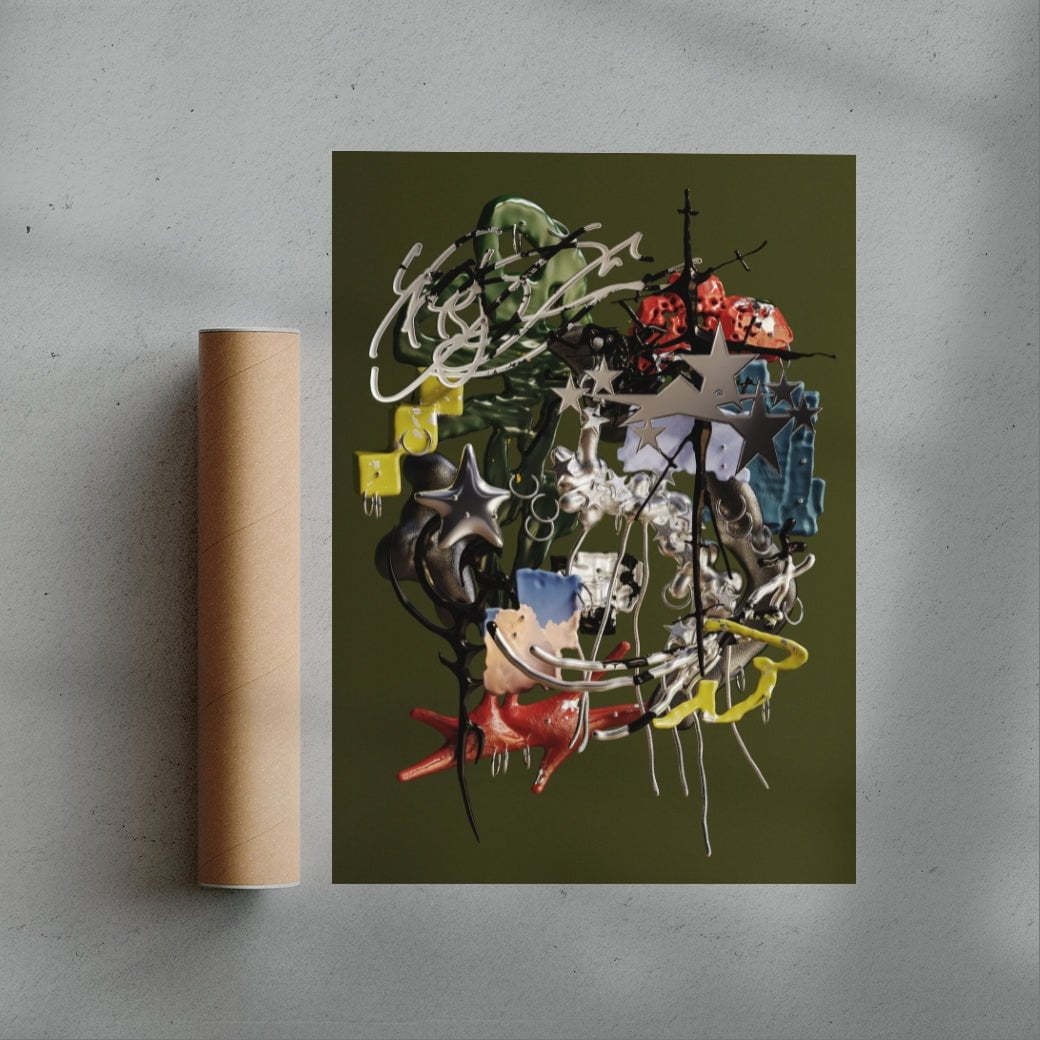 Charmcore contemporary wall art print by Kitasavi - sold by DROOL