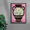 Pot 36 contemporary wall art print by Julien Jaca - sold by DROOL