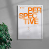 Perspective contemporary wall art print by Mirza Talovic - sold by DROOL