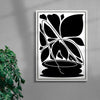 Potted plant 02 contemporary wall art print by Konrad Grafik - sold by DROOL