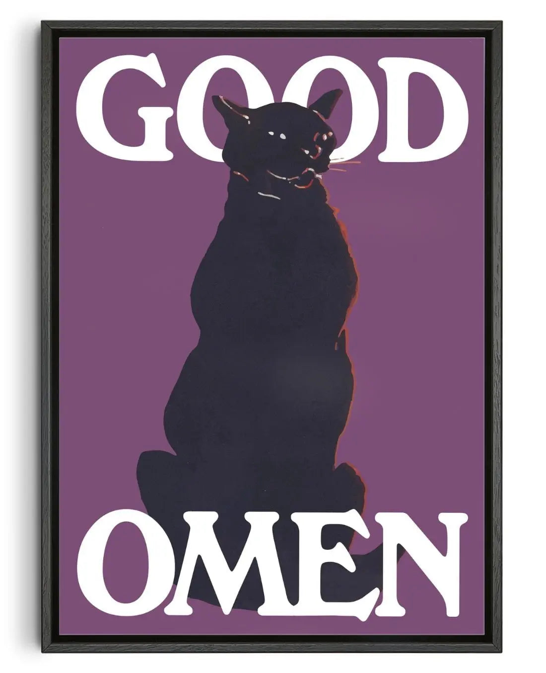 Good Omen contemporary wall art print by Utsav Verma - sold by DROOL