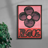 Peace contemporary wall art print by Imo Sinclair - sold by DROOL