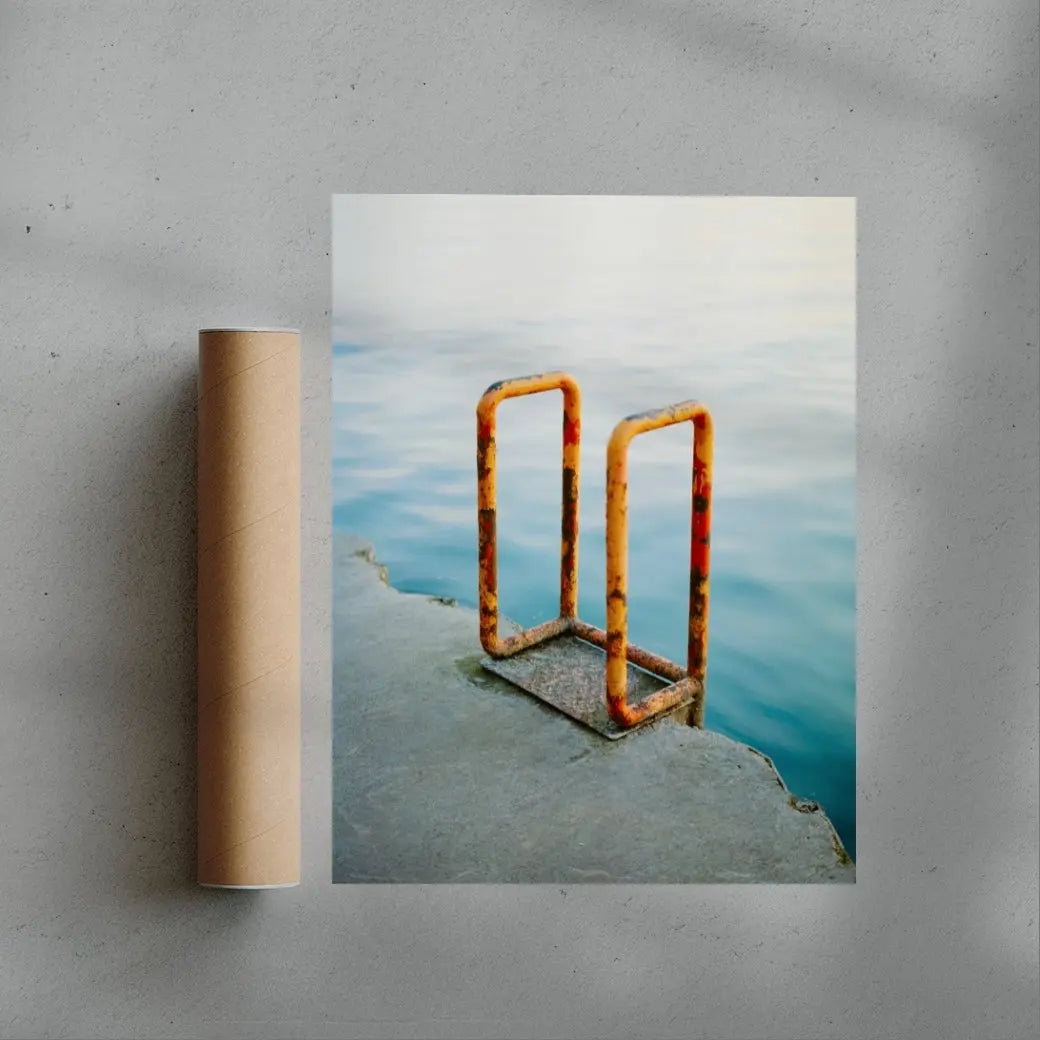 Rusty Pool contemporary wall art print by Steven Schultz - sold by DROOL