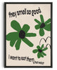 Bild in Galerie-Viewer laden, They smell so good contemporary wall art print by Lou Wang - sold by DROOL