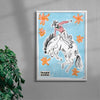 Buckaroo contemporary wall art print by Caitlin Flood-Molyneux - sold by DROOL