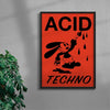 Acid Techno contemporary wall art print by Ignorance1 - sold by DROOL