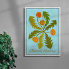 Unloved Flowers contemporary wall art print by Kwonny - sold by DROOL