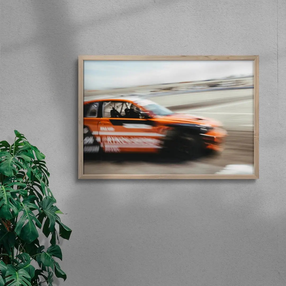 Drifting contemporary wall art print by Ben Strang - sold by DROOL