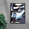 METAL MISERY contemporary wall art print by dolorsilentium - sold by DROOL