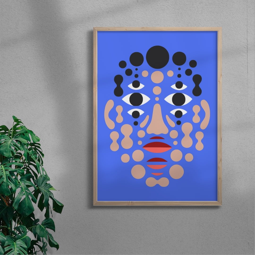 Cells contemporary wall art print by David Vanadia - sold by DROOL