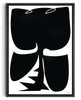 Cargar imagen en el visor de la galería, Black rose contemporary wall art print by Konrad Grafik - sold by DROOL