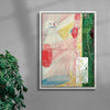 Figures Playing contemporary wall art print by Naia Escribano - sold by DROOL