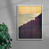 Sparkles contemporary wall art print by Lily Kong - sold by DROOL