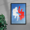 Something is missing contemporary wall art print by Salome Frenzel - sold by DROOL
