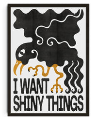 Thumbnail for Shiny Things contemporary wall art print by Alexander Khabbazi - sold by DROOL