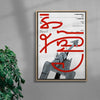 Loneliness has a compass of its own contemporary wall art print by cloud.cb - sold by DROOL