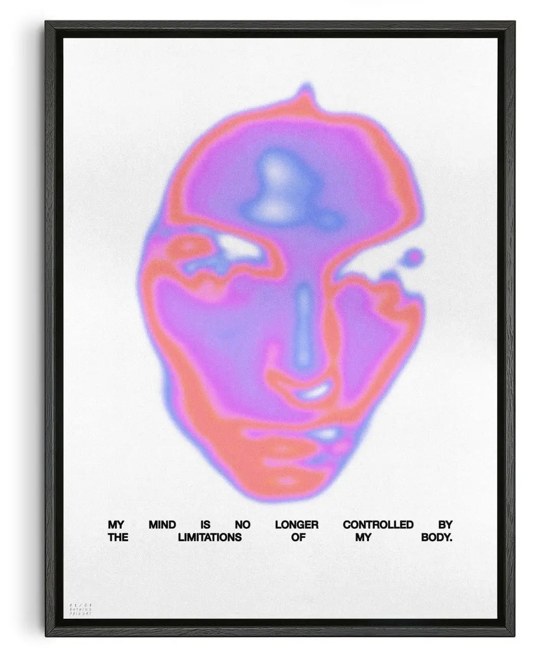 Mind Control contemporary wall art print by Antoine Paikert - sold by DROOL