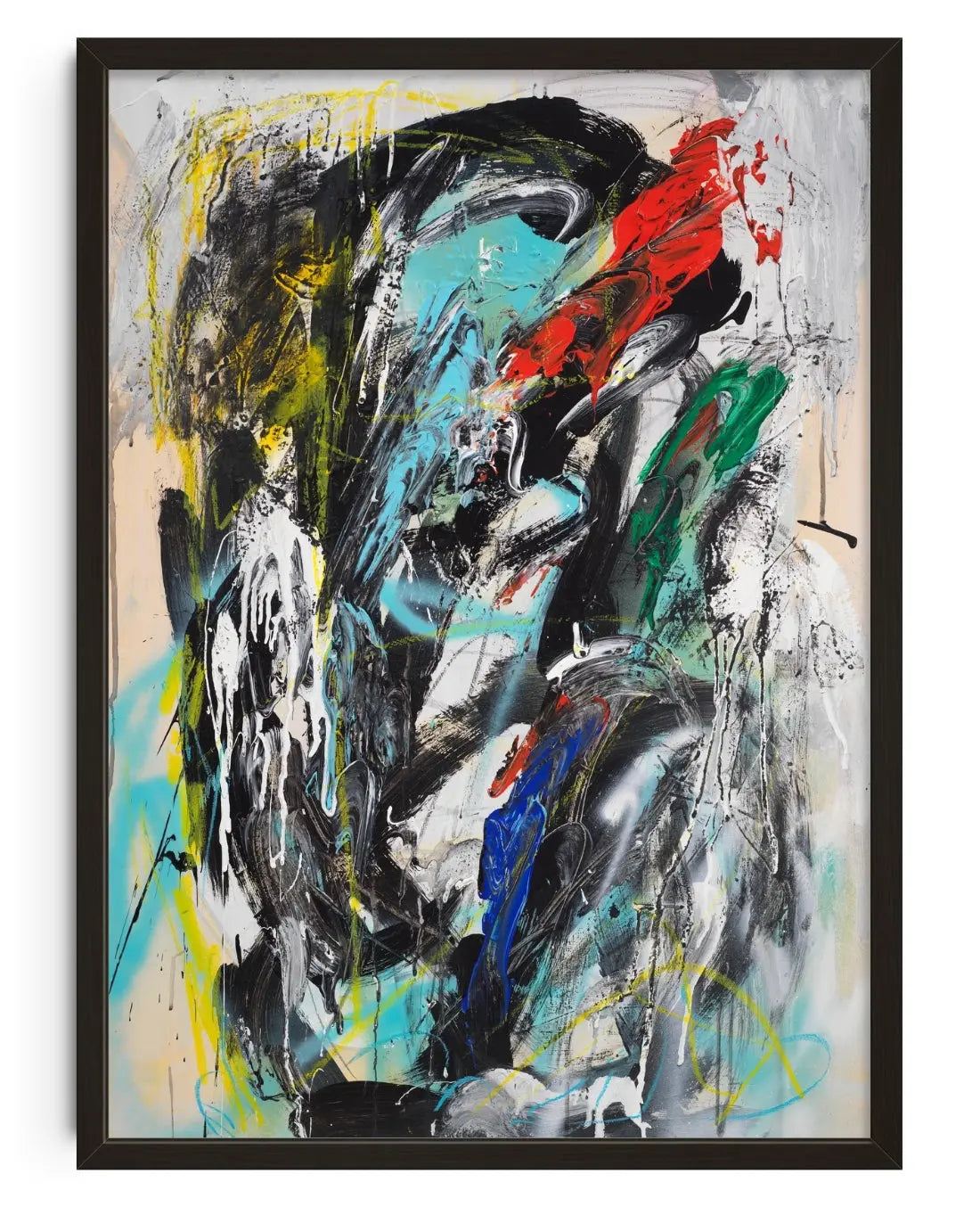 PETER FLAN contemporary art print by Pink Morro - sold by DROOL