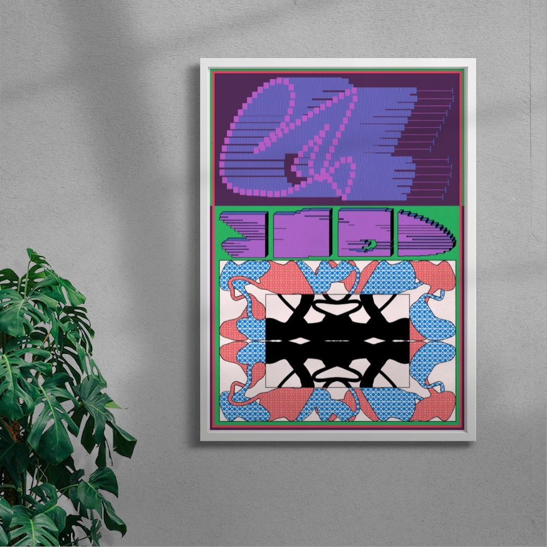 Unconsumed Energy contemporary wall art print by Tristan Huschke - sold by DROOL