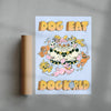 Dog Eat Dog World contemporary wall art print by My Sunbeam - sold by DROOL
