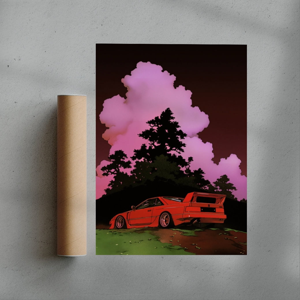 Zero Shift contemporary wall art print by dolorsilentium - sold by DROOL