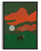 Bild in Galerie-Viewer laden, Emerald Midnight contemporary wall art print by Lily Kong - sold by DROOL