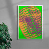 Poster 84 (Memory) contemporary wall art print by Gang Buron-Yi - sold by DROOL