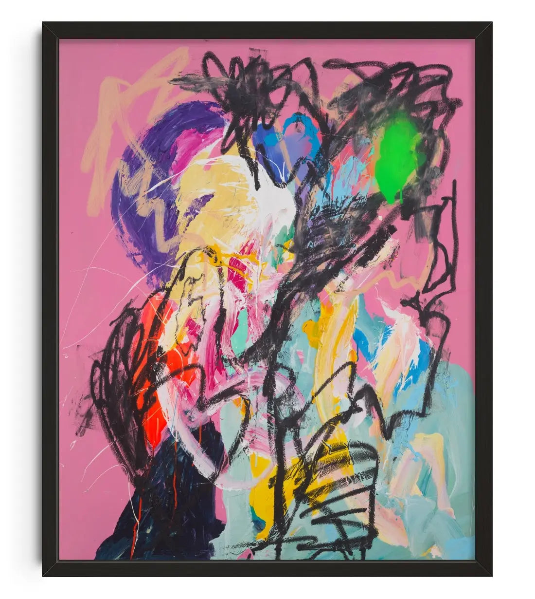 CATALINA RELUCE contemporary art print by Pink Morro - sold by DROOL
