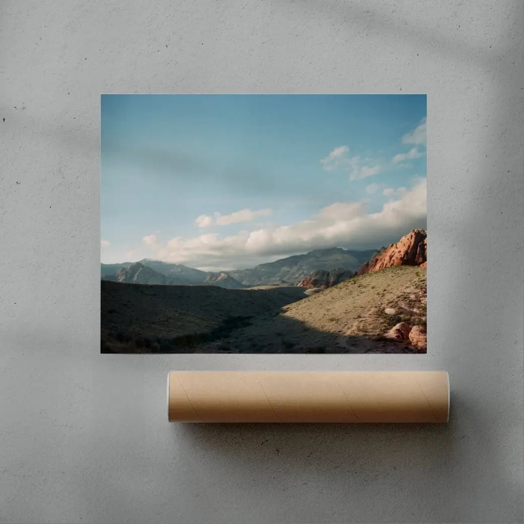 Desert Hush contemporary wall art print by Nirav Patel - sold by DROOL
