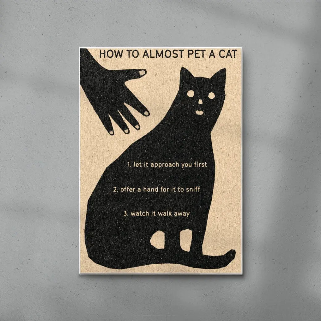 How To Almost Pet A Cat