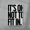 FITTING IN contemporary wall art print by Brad Mead - sold by DROOL