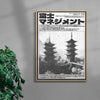 Towers contemporary wall art print by Todd Pham - sold by DROOL