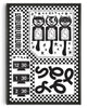Load image into Gallery viewer, Party, No Sleep contemporary wall art print by Renee Kao - sold by DROOL