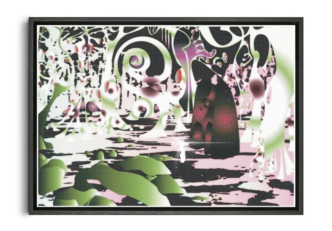 Fen Assembly contemporary wall art print by Firpal Jawanda - sold by DROOL