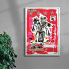 Switched Off contemporary wall art print by Caitlin Flood-Molyneux - sold by DROOL