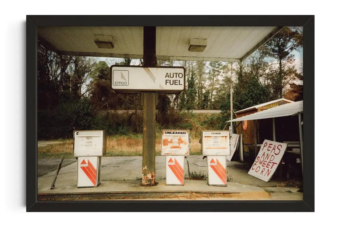 Unleaded contemporary wall art print by Kelsey Smith - sold by DROOL