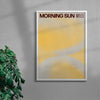 Morning Sun contemporary wall art print by Henry M. - sold by DROOL