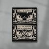 Hell Is Empty contemporary wall art print by Laserblazt - sold by DROOL