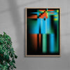 Shadow of tomorrow contemporary wall art print by Kim Van Vuuren - sold by DROOL