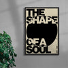 SOUL contemporary wall art print by Brad Mead - sold by DROOL