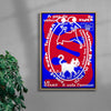 Cats contemporary wall art print by Mikhail Lychkovskiy - sold by DROOL