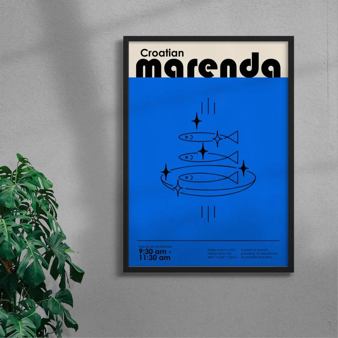 Croatian Marenda Fish