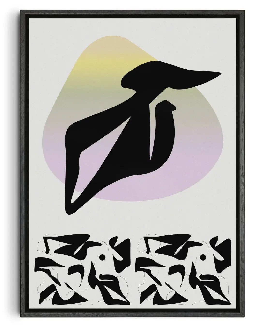After Jean Arp 02/02 contemporary wall art print by Gabrielle White - sold by DROOL