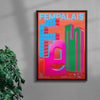 FemPalais - Festival of Women contemporary wall art print by Malena Kronschnabl - sold by DROOL