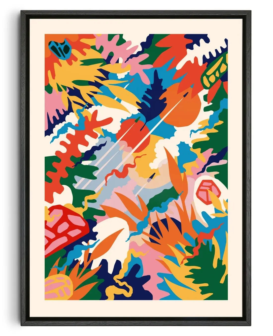 Leaving Our Sprawling Sphere contemporary wall art print by Nick Liefhebber - sold by DROOL