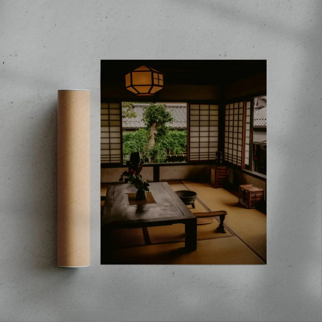 Tatami contemporary wall art print by Jacky Jiang - sold by DROOL