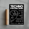 TECHNO PROBLEMS contemporary wall art print by Ignorance1 - sold by DROOL