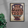 Pot 42 contemporary wall art print by Julien Jaca - sold by DROOL