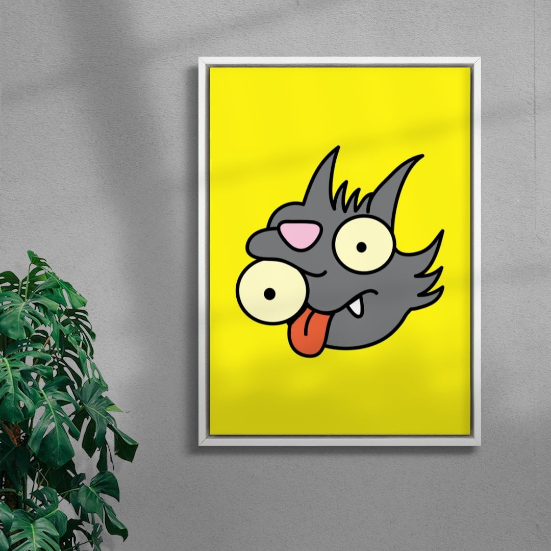 Picasso Scratchy contemporary wall art print by Ignorance1 - sold by DROOL